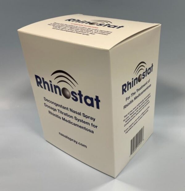Comfortably Wean Off Nasal Decongestant Sprays with Rhinostat Titration